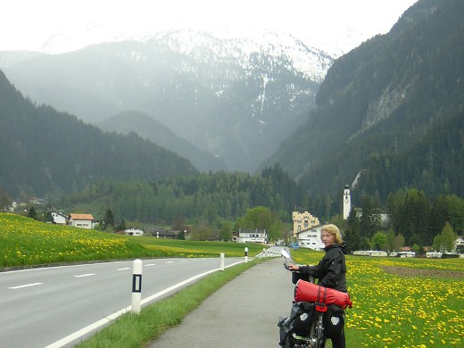 Breites Tal bei Andeer auf halber Strecke zw.Thusis und Splügen(Ort)