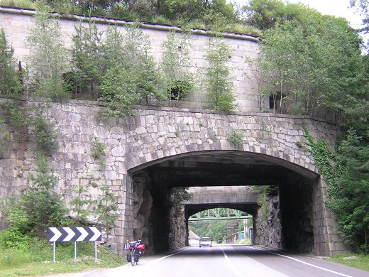 Gewaltige Festungsanlage Franzensfeste