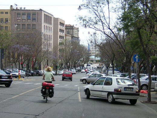 Cagliari, große Hafenstadt im Süden von Sardinien