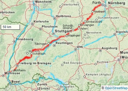 die letzten km