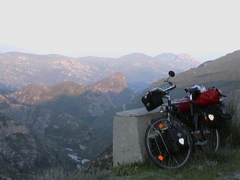 Im Küstengebirge oberhalb von Almuñécar