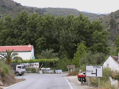 Straße nach Ronda