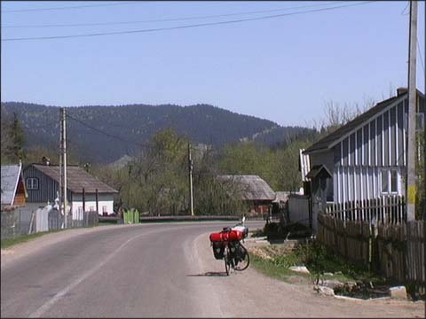 Ende des Gebirges bei Sucevita