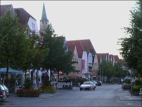 Stadtplatz in Neumarkt/Opf.