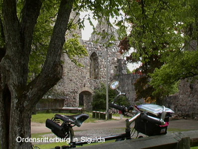 Burgruine in Sigulda